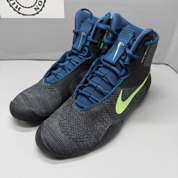 Nike Mens Tawa Wrestling Boxing Athletic Shoe Sz 10 Anthracite CI2952-004 NEW - Picture 2 of 11